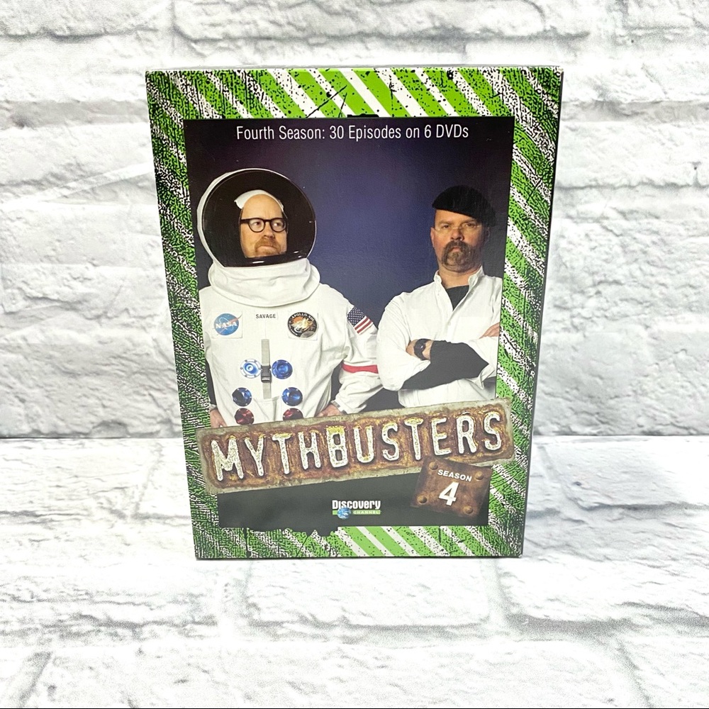 Discovery Mythbusters season 4 DVD boxed set